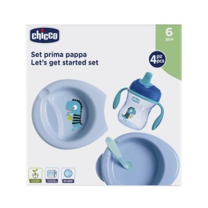 Chicco Set Pappa 6M+ Azzurro
