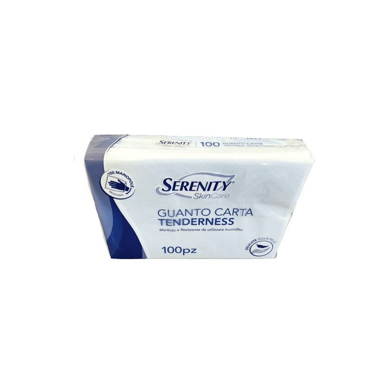 Serenity Guanto Carta 100Pz
