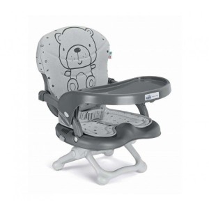 Smarty Pop Teddy Grigio 262 Rialzo Sedia C/Imbottitura Cam Art.