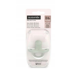 Suavinex Selection Succhietto 0-6Mesi Silicone Sx Pro Verde