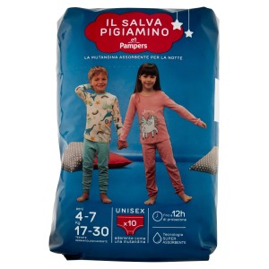 Pampers Salvapigiamino Tg.s/M 4-7 Anni Kg.
