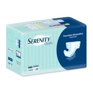 Serenity Pannolone Mutandina Super Classic Large 30 Pz