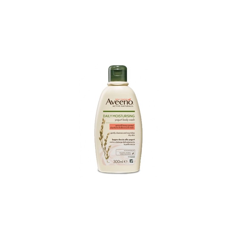 Aveeno Bagnodoccia Allo Yogurt Albicocca/Miele 300Ml