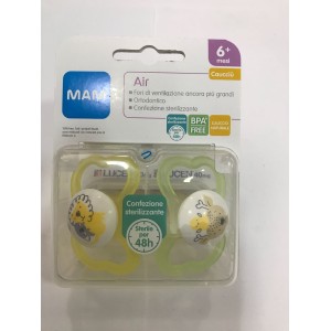 Mam 2 Succhietti Air Caucciu' 6M+ Neutro