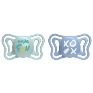 Chicco Succhietto Light Bimbo 6-16M 2Pz Silicone
