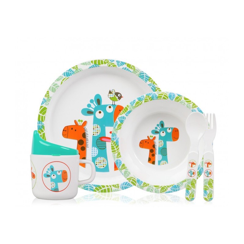 Kiokids Set Pappa Giraffa 5Pz Kiokids Set Pappa Giraffa 5Pz