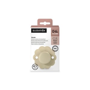 Suavinex Wonder Succhietto Silicone 0/6 Mesi Cipria