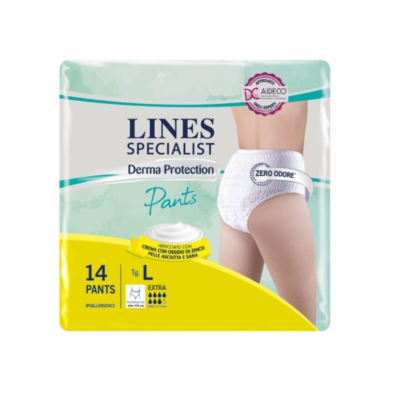 Lines Pants Extra Mis.l 14Pz Derma Protection Lines Pants Extra Mis.l 14Pz Derma Protection