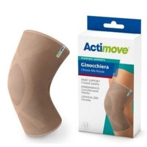 Actimove Ginocchiera M Beige Chiusa Alla Rotula