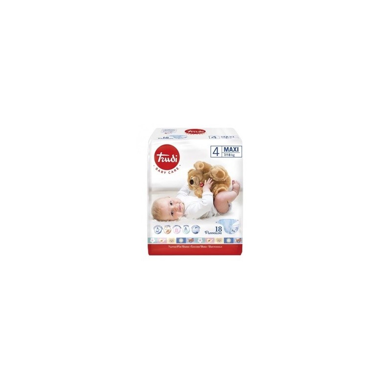 Trudi New Tg 4 Maxi 7-18Kg 18Pz Pannolini Silc