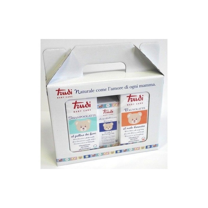 Trudi Conf.regalo(Bagnolatte+Shampoolatte+Acqua Di Colonia)