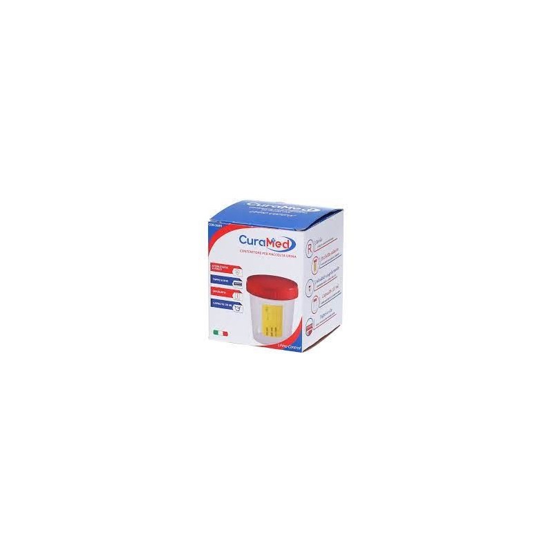 Curamed Contenitore Urina 120Ml C/Tappo Art.