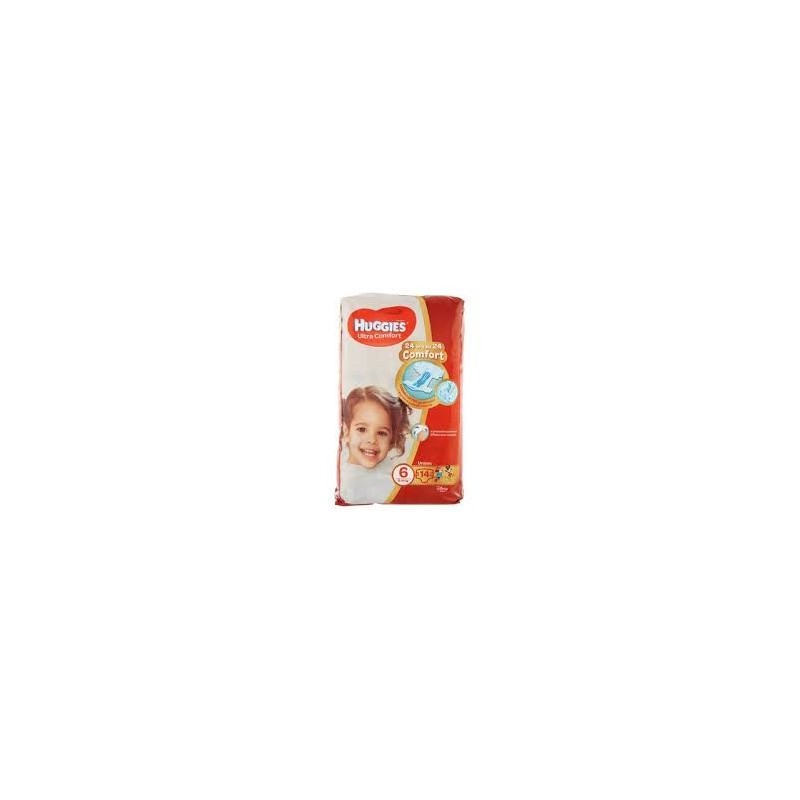 Huggies Ultra Comfort 6 Tg.15-30Kg Pz. Huggies Ultra Comfort 6 Tg.15-30Kg Pz.