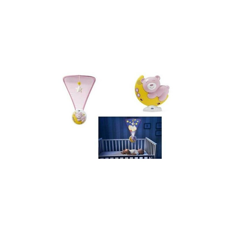 Chicco Next2Moon Rosa Giostrina 3 In 1 Con Proiezione Chicco Next2Moon Rosa Giostrina 3 In 1 Con Proiezione