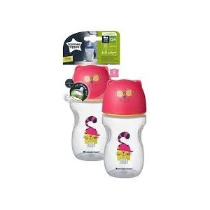 Tommee Tippee Tazza Transition To Cup 12M+ 300Ml Girl Soft