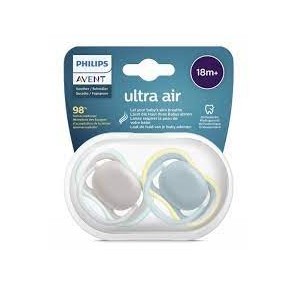 Avent 2 Sucucchietti Ultra Air 18M+ Neutro