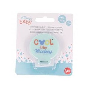 Disney Baby Clip Per Ciuccio Mickey Art.