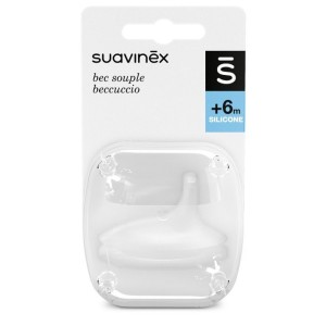 Suavinex Tettarella Silicone Biberon 1-2 Feeding New