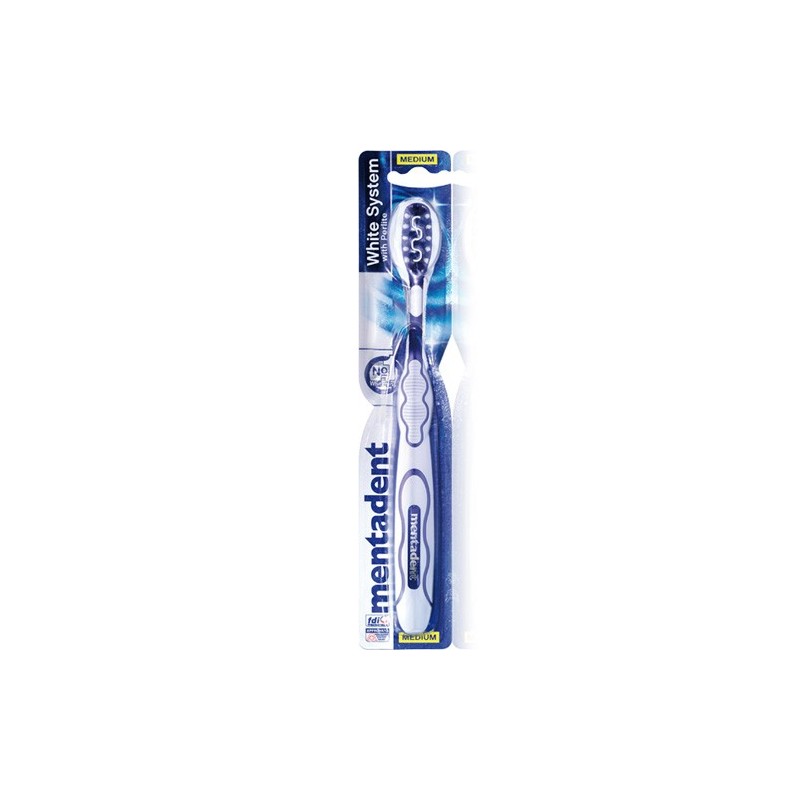 Mentadent White Now Spazzolino Medio
