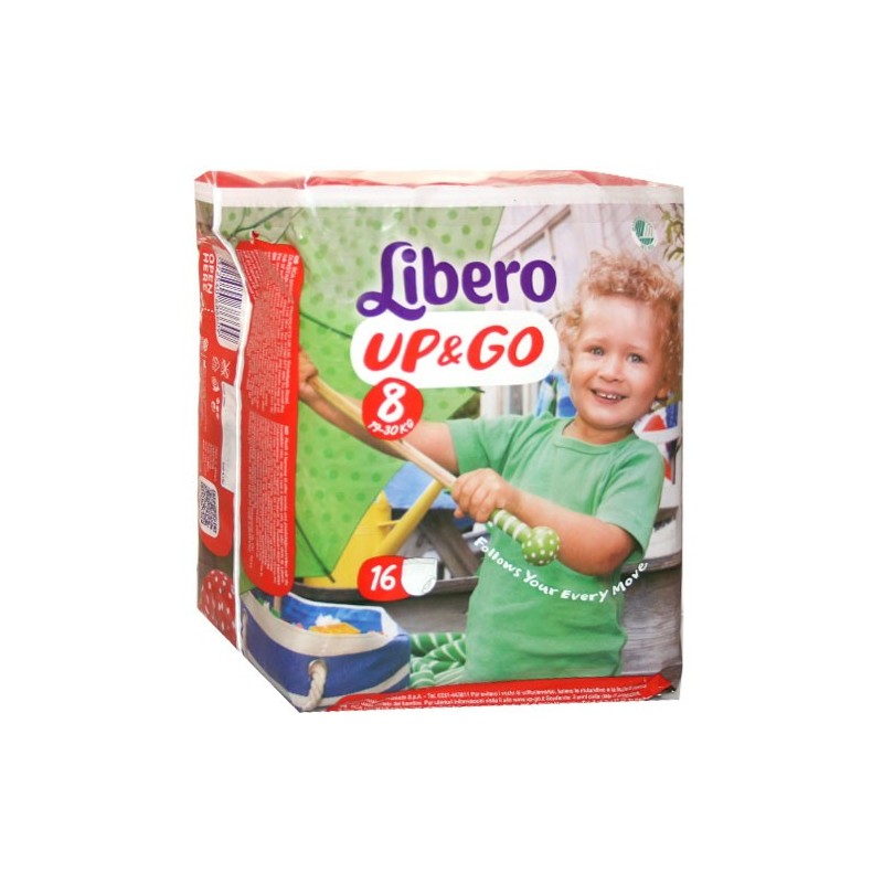 Libero Up&Go Tg 8 Kg 19-30 14 Pz