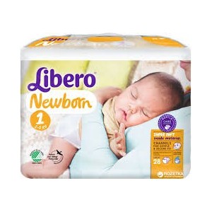 Libero 1 Newborn 2-5Kg 24Pz Pannolini