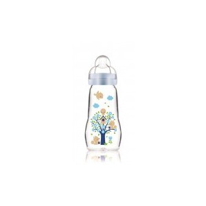 Mam Biberon Vetro 260Ml Feel Good Bottle Tettarella Mis.