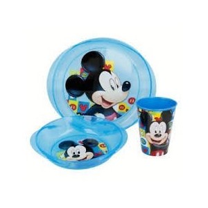 Mickey Blu Set Pappa 3 Pz Art.