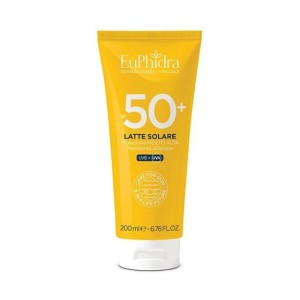 Euphidra Latte Solare Spf 50+ Protezione Molto Alta 200Ml