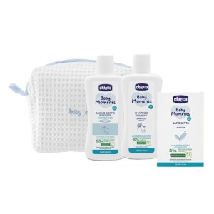Chicco Baby Moments Beauty Zip Azzurro