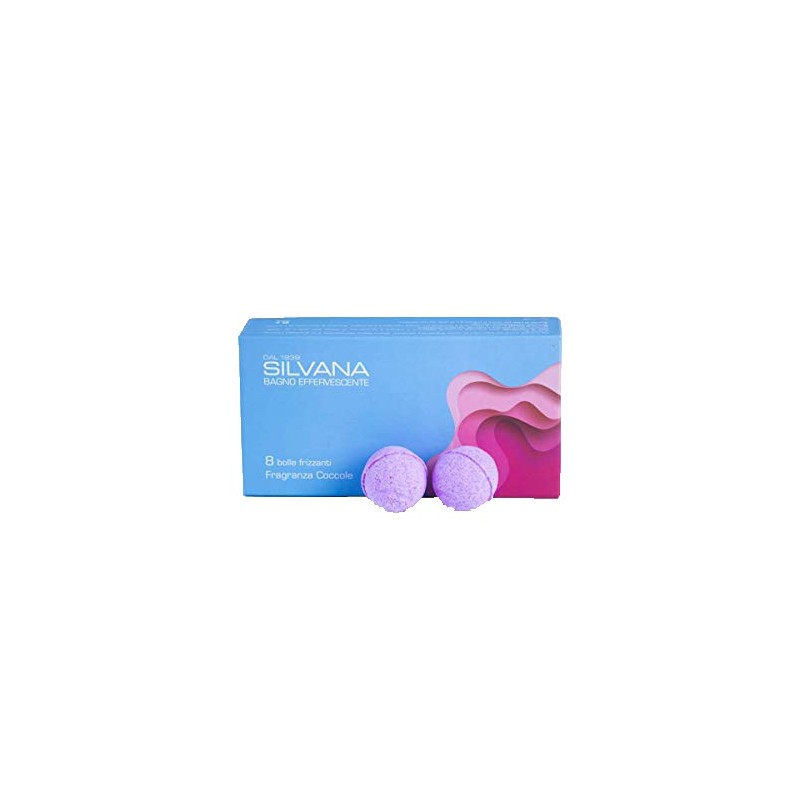 Silvana Bagno Effervescente Coccole 8 Bolle Frizzanti