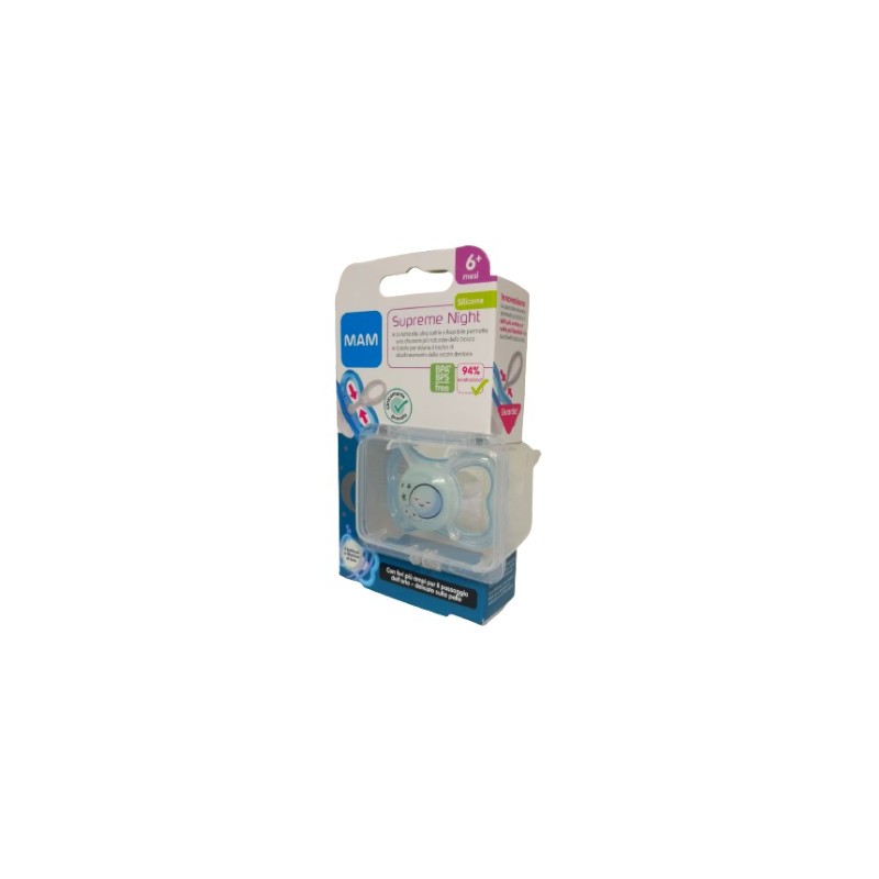 Mam Succhietto Supreme Night 6M+ Silicone Maschio