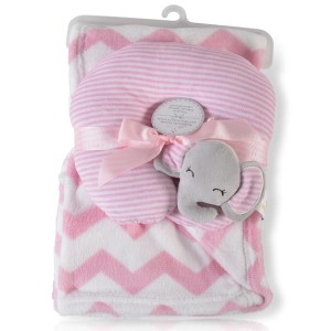 Cangaroo Coperta Hug & Credle Sammy 75X90 Rosa Moni