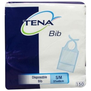 Tena Bib Bavaglia Monouso M 37X46 Cm 150Pz