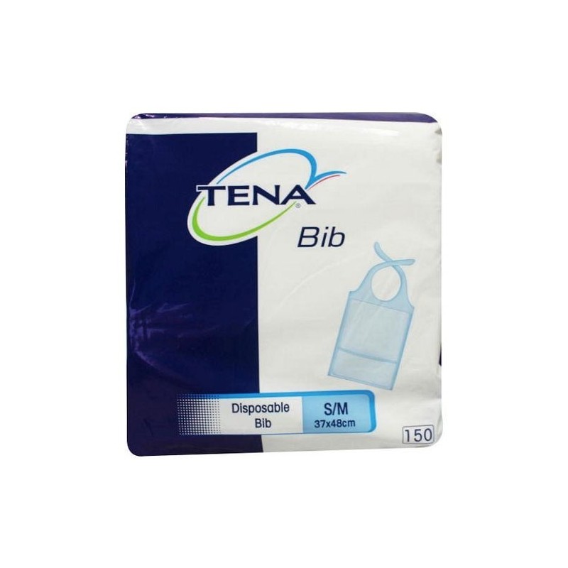 Tena Bib Bavaglia Monouso M 37X46 Cm 150Pz