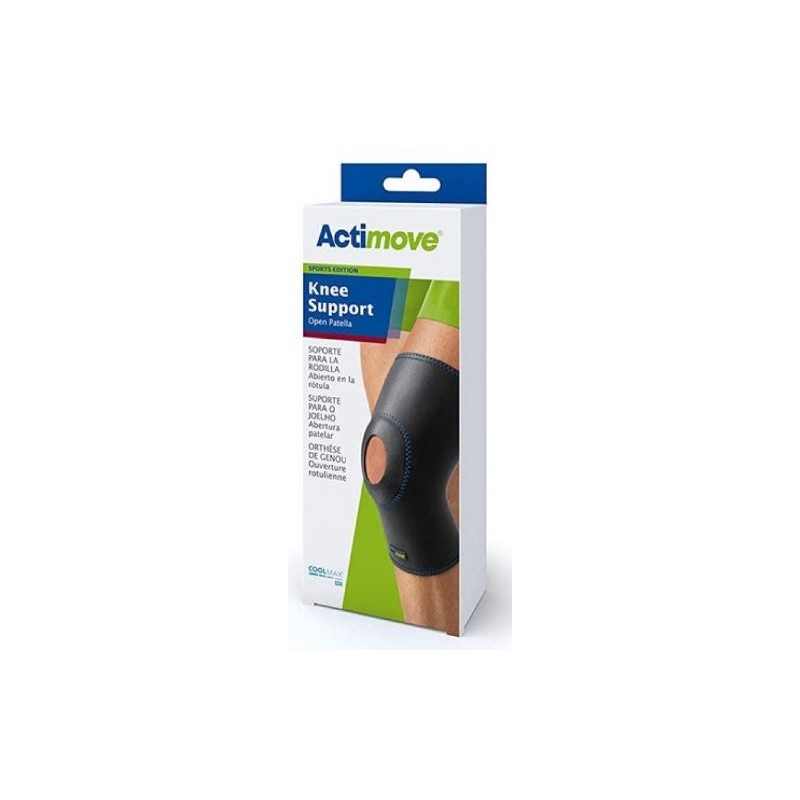 Actimove Ginocchiera S Navy Con Foro Rotuleo