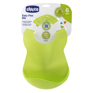 Chicco Bavaglina Rigida Verde 6M+