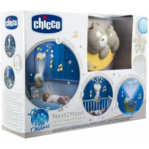 Chicco Next2Moon Neutra Giostrina 3 In 1 Con Proiezione