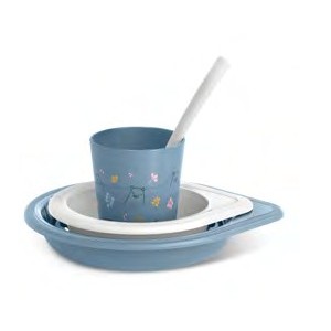 Suavinex My Family Set Svezzamento Azzurro