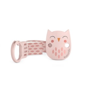 Suavinex Catenella Tessuto Bonhomia Civetta Rosa