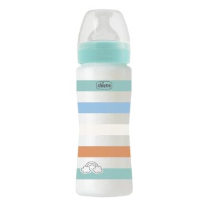 Chicco Biberon Wb Green Boy Plast.330Ml Silic.