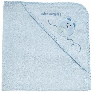 Chicco Accappatoio Quadrato Spugna Azzurro 0M+