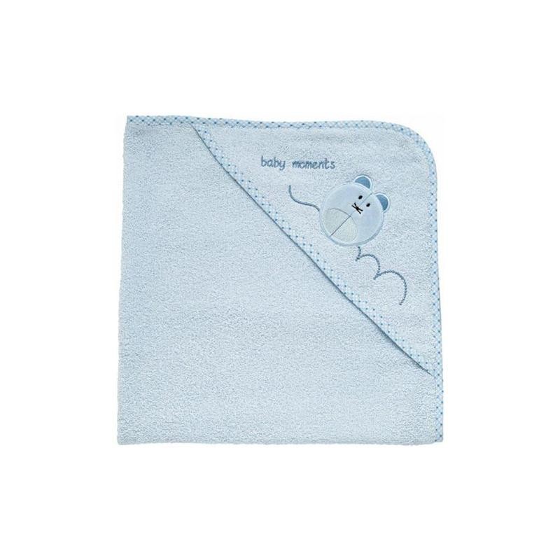 Chicco Accappatoio Quadrato Spugna Azzurro 0M+