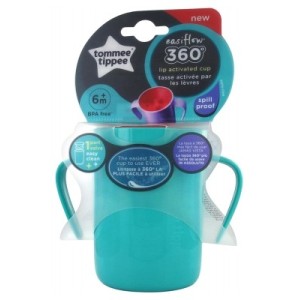 Tommee Tippee Tazza Con Maniglie 360 Easyflow 6M+ Verde