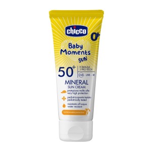 Chicco Crema Mineral Spf50 Protezione Alta 75Ml