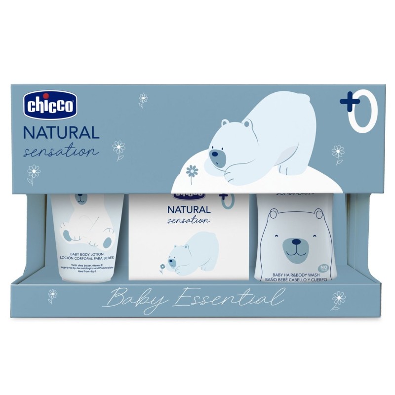 Chicco Set 3 Bagnoshampoo Crema Corpo Profumo Natural Se Chicco Set 3 Bagnoshampoo Crema Corpo Profumo Natural Se
