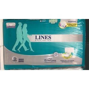 Lines Specialist Pannoloni Mutandina Super Mis.xl Pz.