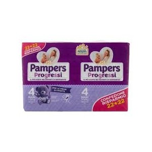 Pampers Progressi Doppio 4 Maxi 7-18Kg 42Pz