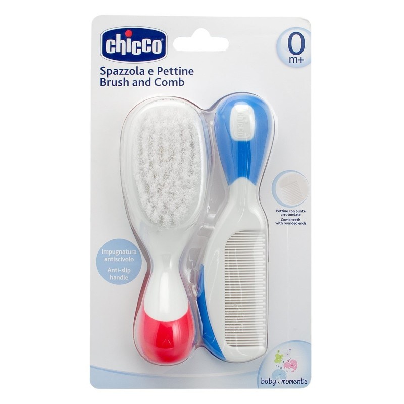 Chicco Spazzola In Nylon E Pettine