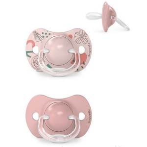 Suavinex Walkpark Succhietto Silicone 6-18M 2Pz Rosa Sxpro