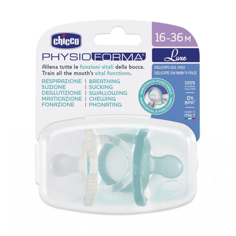 Chicco Gommotto Physio Crystal 16-36M 2Pz